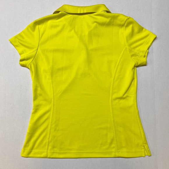 adidas Women's Yellow Button Down Shirt - Picture 5 of 5